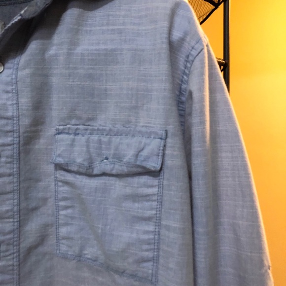 Blue button up shirt - Picture 2 of 3